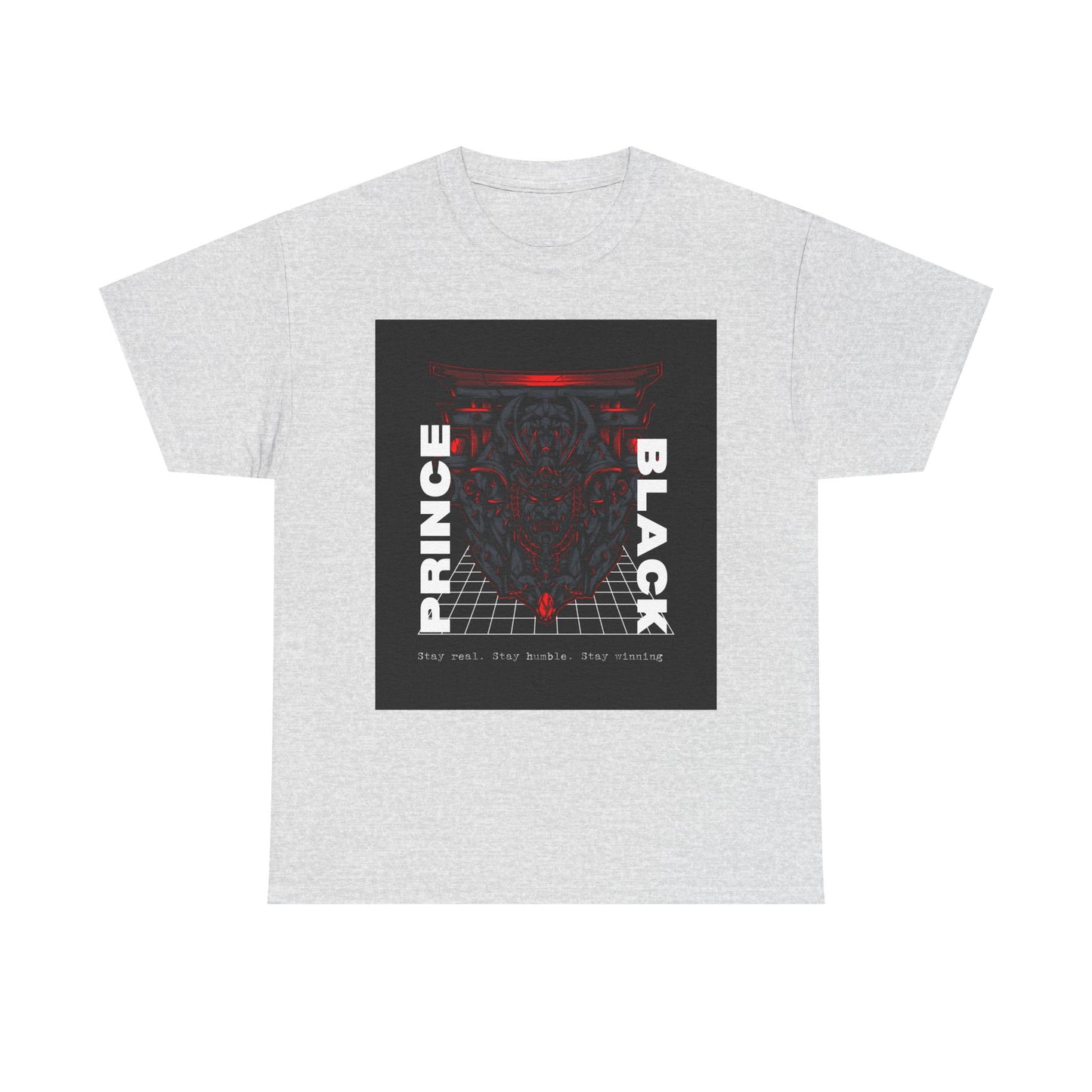 Heavy Cotton Tee - Stay Real Stay Humble Graphic Shirt