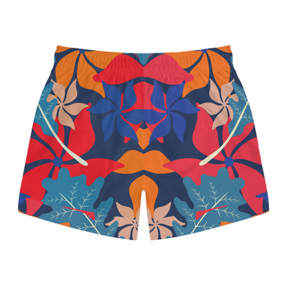 Vibrant Floral Swim Trunks for Summer Fun