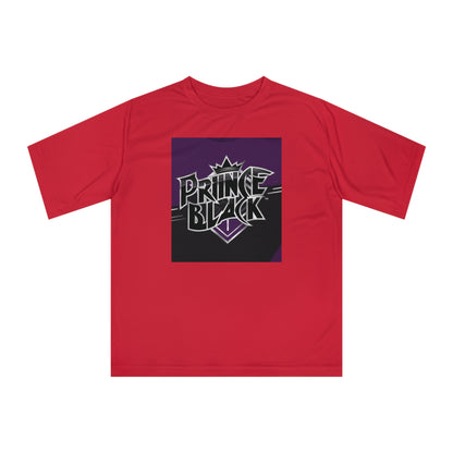 Unisex Zone Performance T-Shirt - Prince Black Graphic Tee for Sports & Casual Wear