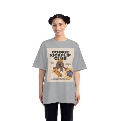 Cookie Kickflip Club T-Shirt - Fun Skateboarding Tee for Kids & Teens