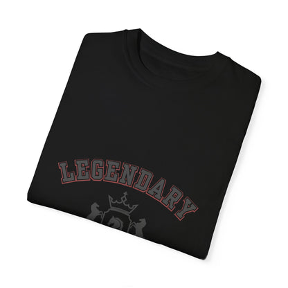 Legendary Prince Black Unisex Garment-Dyed T-Shirt