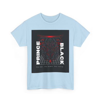 Heavy Cotton Tee - Stay Real Stay Humble Graphic Shirt