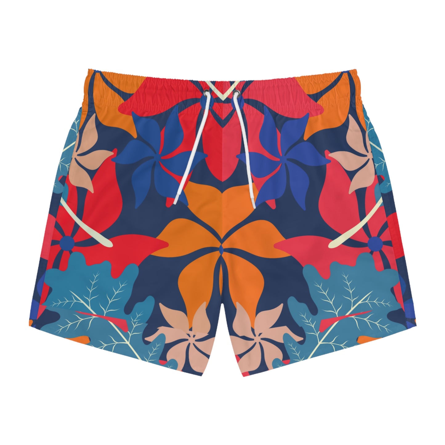 Vibrant Floral Swim Trunks for Summer Fun