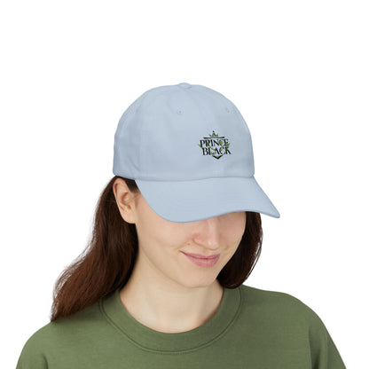 Classic Dad Cap - Stylish Prince Black Design for Everyday Wear