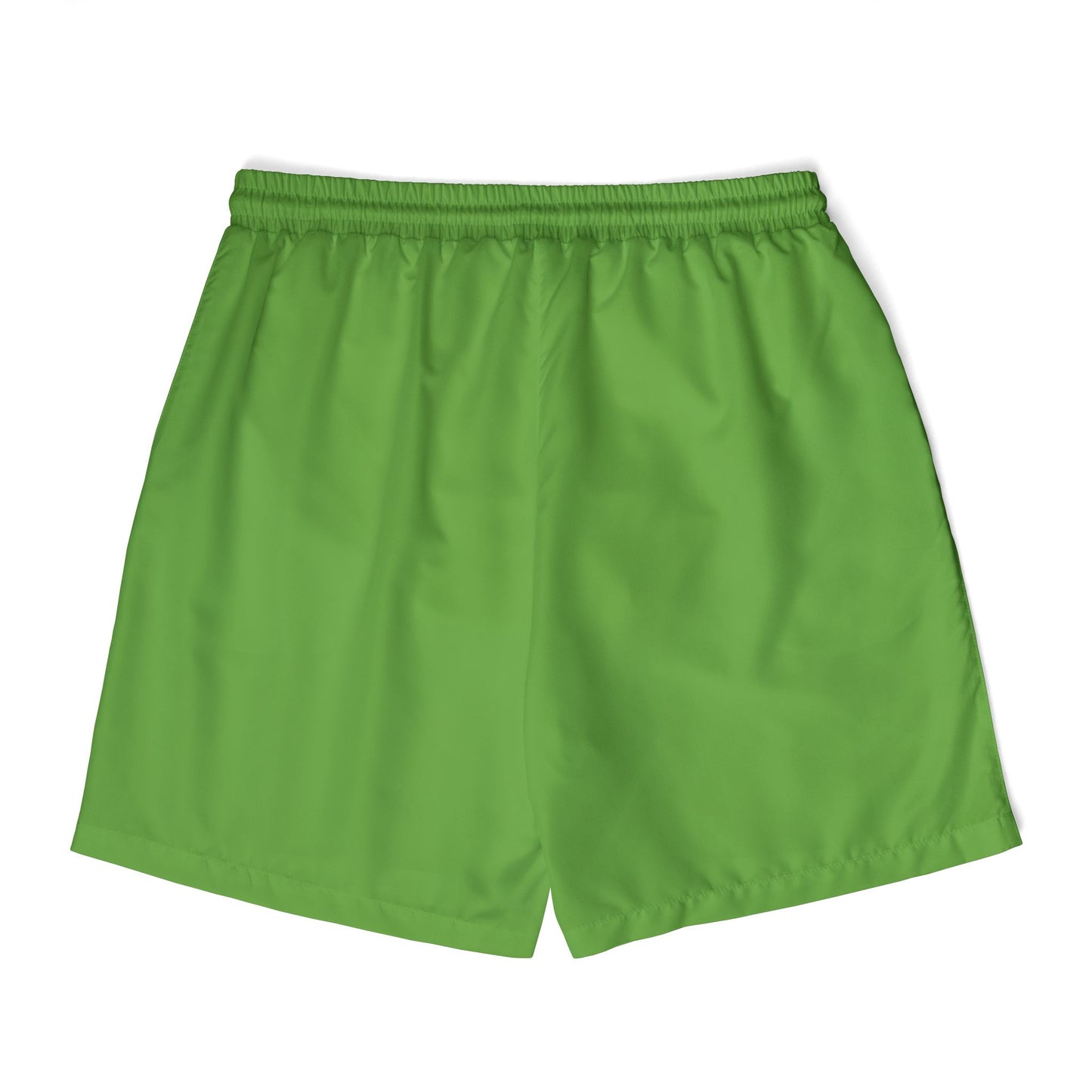 Prince Black Unisex Swim Shorts - Vibrant Green Beachwear for Summer Fun