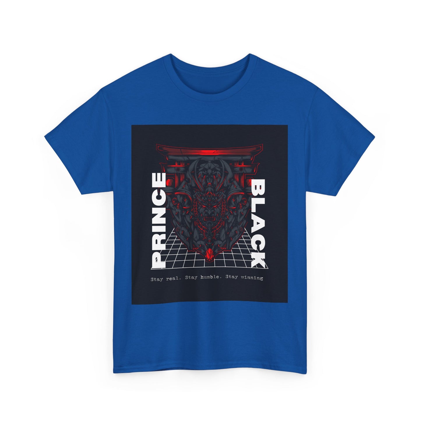 Heavy Cotton Tee - Stay Real Stay Humble Graphic Shirt