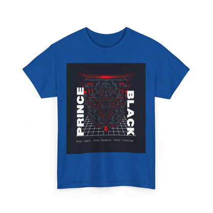Heavy Cotton Tee - Stay Real Stay Humble Graphic Shirt