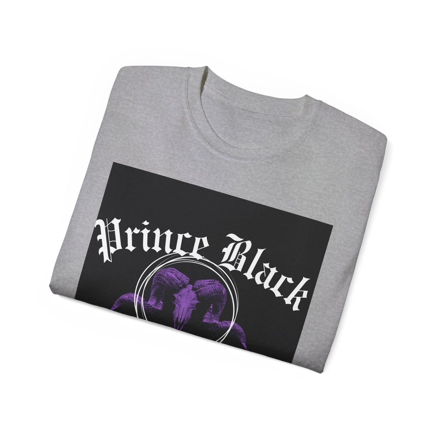 Prince Black Graphic Unisex Tee - Casual Streetwear T-Shirt