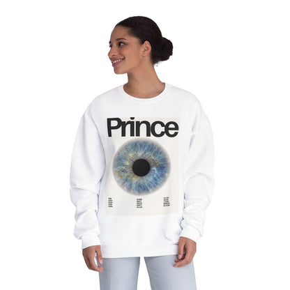 Prince Eye Graphic Unisex Crewneck Sweatshirt | Cozy Fashion for Music Lovers