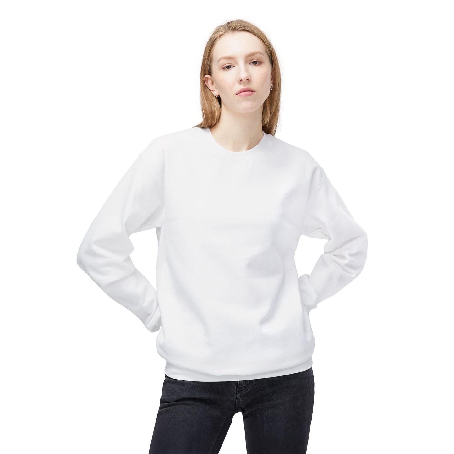 Everything Will Be OK Crewneck Sweatshirt - Unisex Midweight Fleece for Comfort and Style