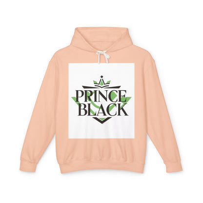 Lightweight Hooded Sweatshirt - 'Prince Black' Graphic Design
