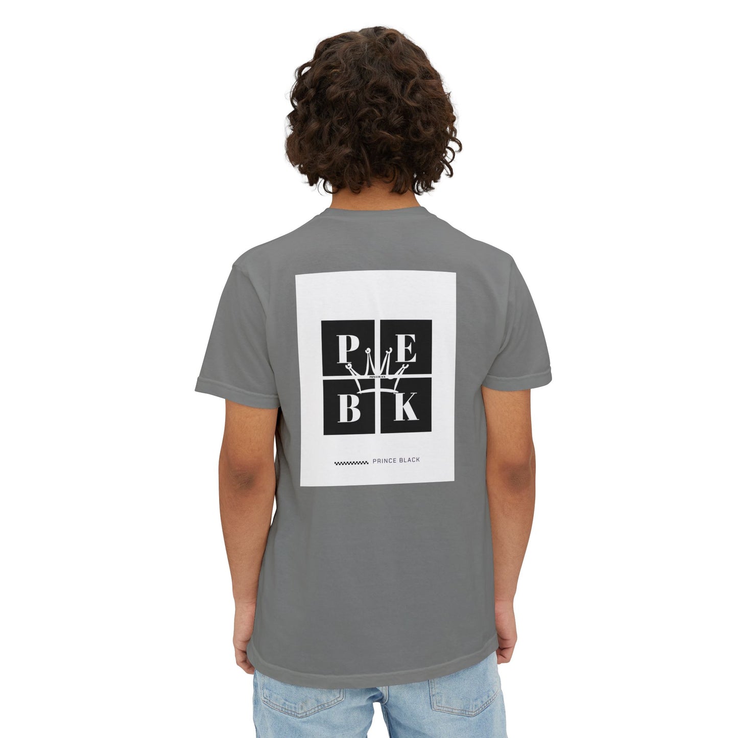 Unisex Garment-Dyed Pocket T-Shirt | Casual Everyday Wear with Masculine Royalty Design