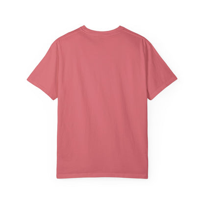 Love Paw Print Unisex T-Shirt - Retro Sunset Design