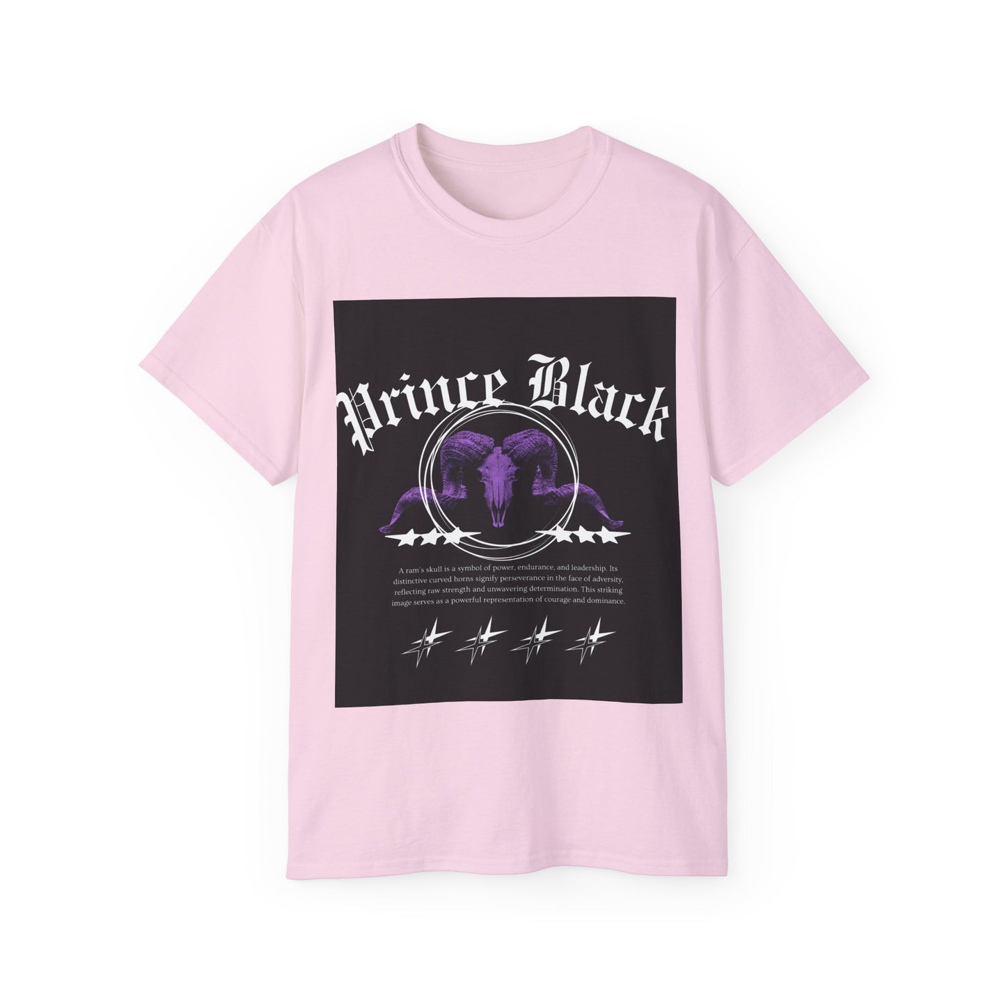 Prince Black Graphic Unisex Tee - Casual Streetwear T-Shirt