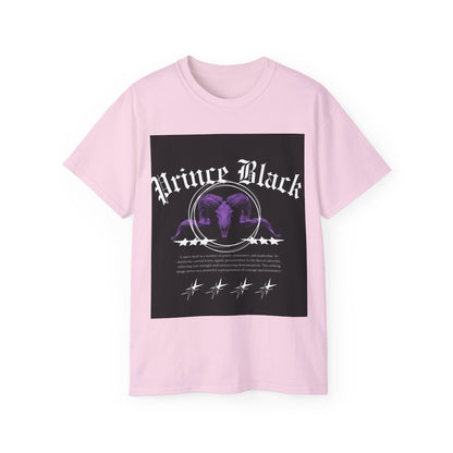 Prince Black Graphic Unisex Tee - Casual Streetwear T-Shirt