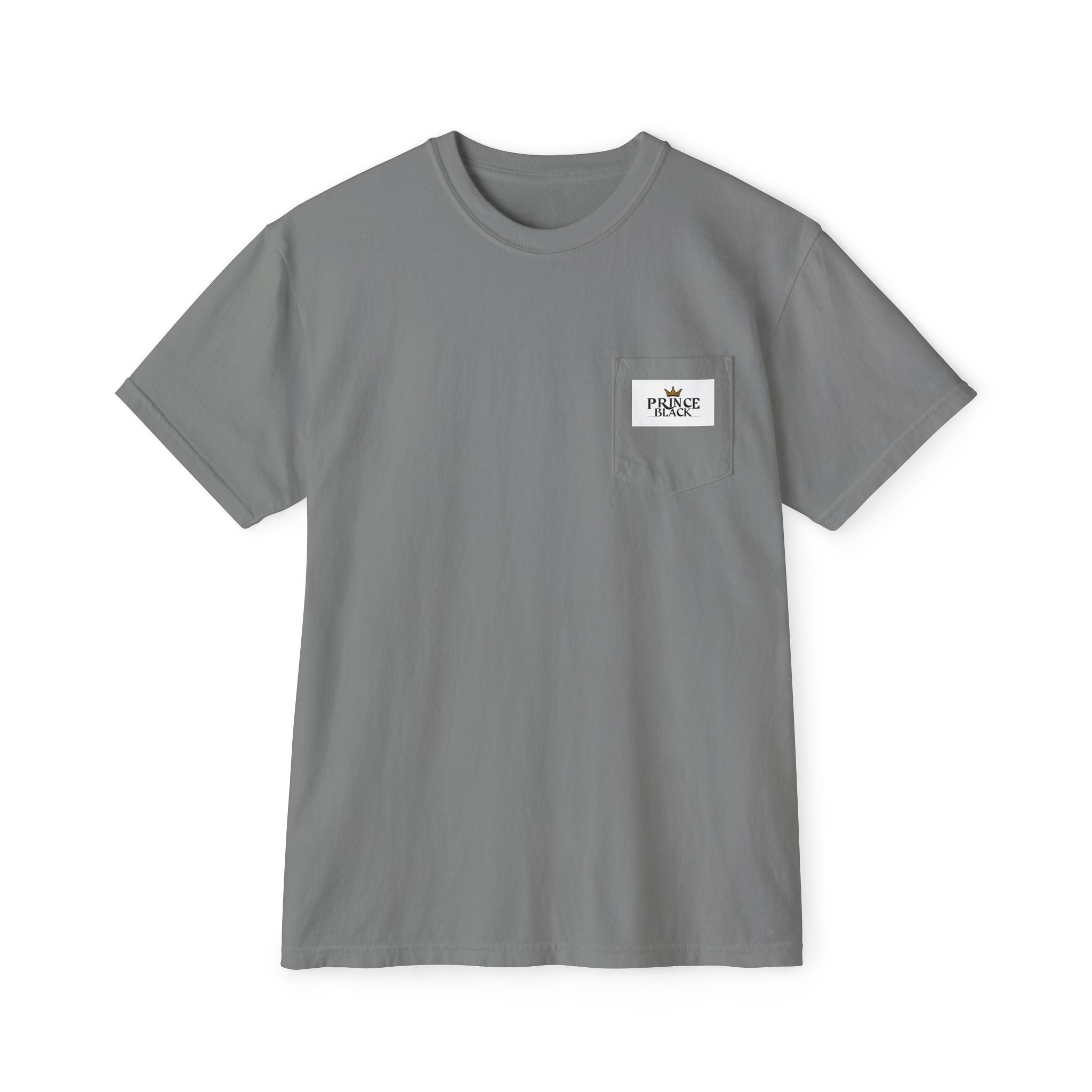 Unisex Garment-Dyed Pocket T-Shirt | Casual Everyday Wear with Masculine Royalty Design