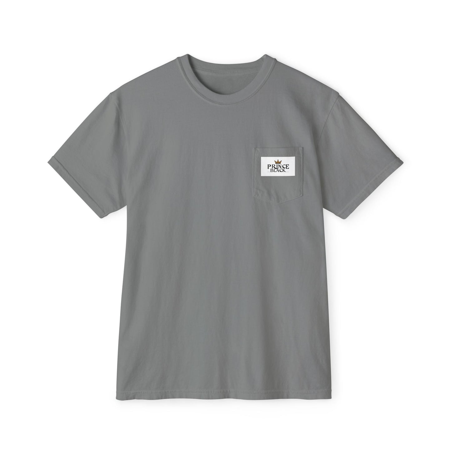 Unisex Garment-Dyed Pocket T-Shirt | Casual Everyday Wear with Masculine Royalty Design