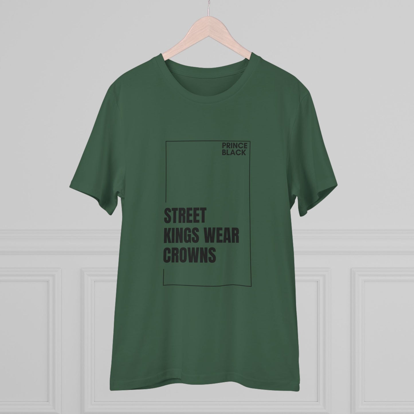 Street Kings Wear Crowns Organic Unisex T-Shirt - Bold Graphic Tee