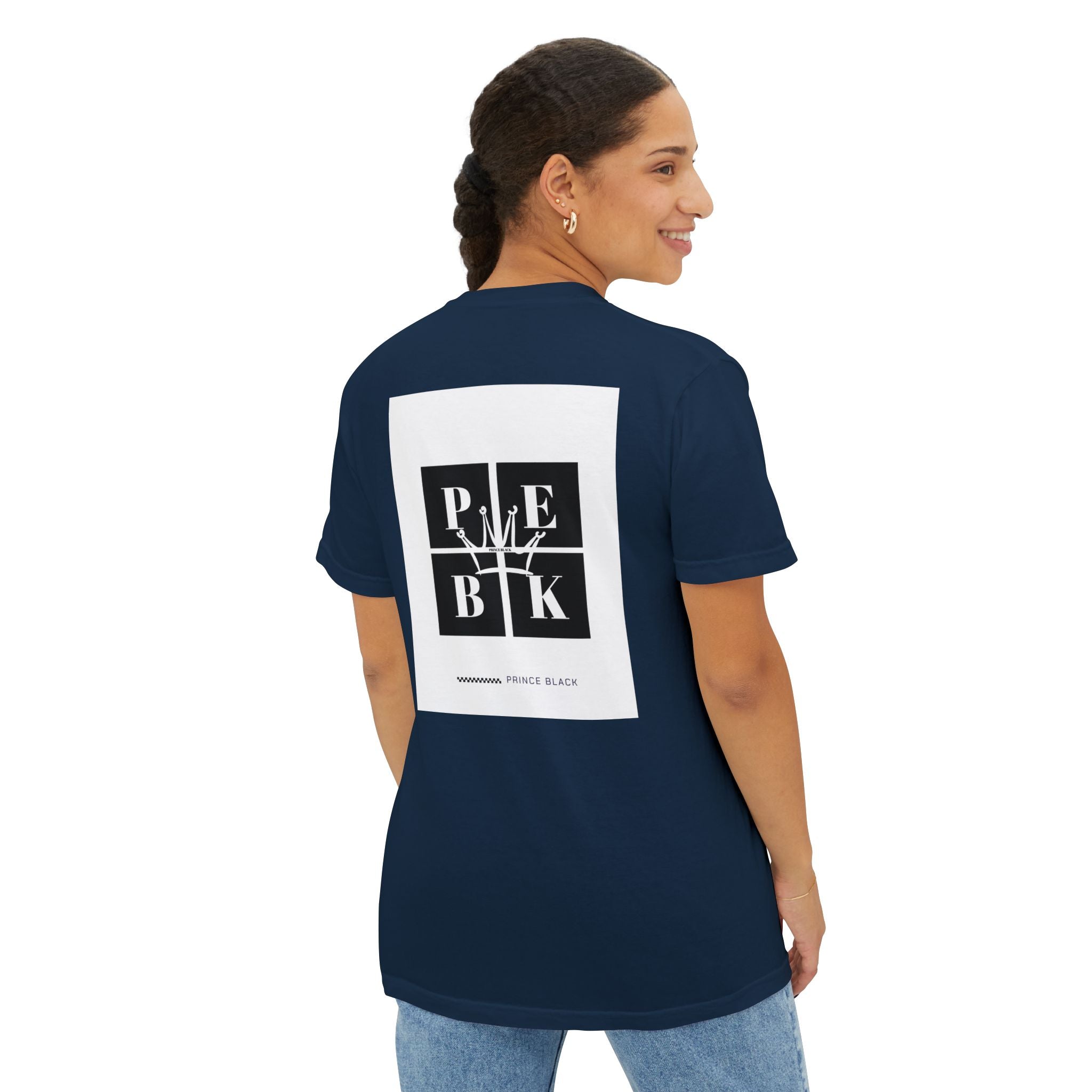 Unisex Garment-Dyed Pocket T-Shirt | Casual Everyday Wear with Masculine Royalty Design