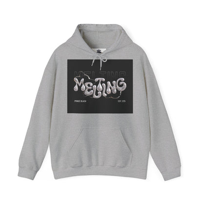 Melting Graphic Unisex Hoodie - Cozy Streetwear Essential
