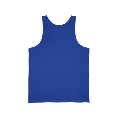 Hustle Grind Repeat Unisex Jersey Tank - Motivational Fitness Shirt