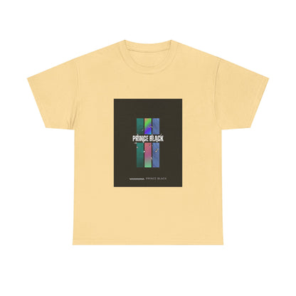 Heavy Cotton Tee - Vibrant 'PRINCE BLACK' Graphic Tee for Music Lovers
