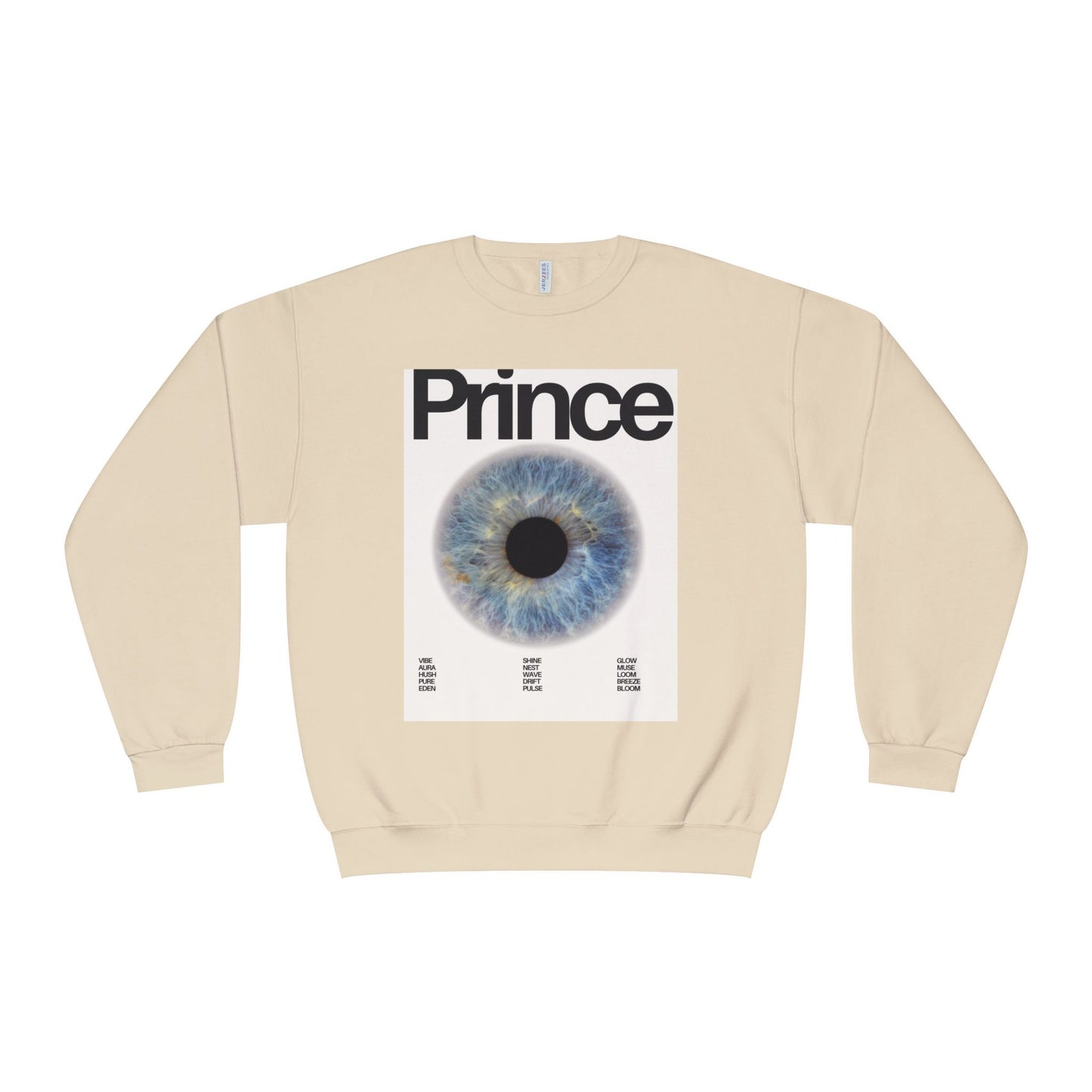 Prince Eye Graphic Unisex Crewneck Sweatshirt | Cozy Fashion for Music Lovers