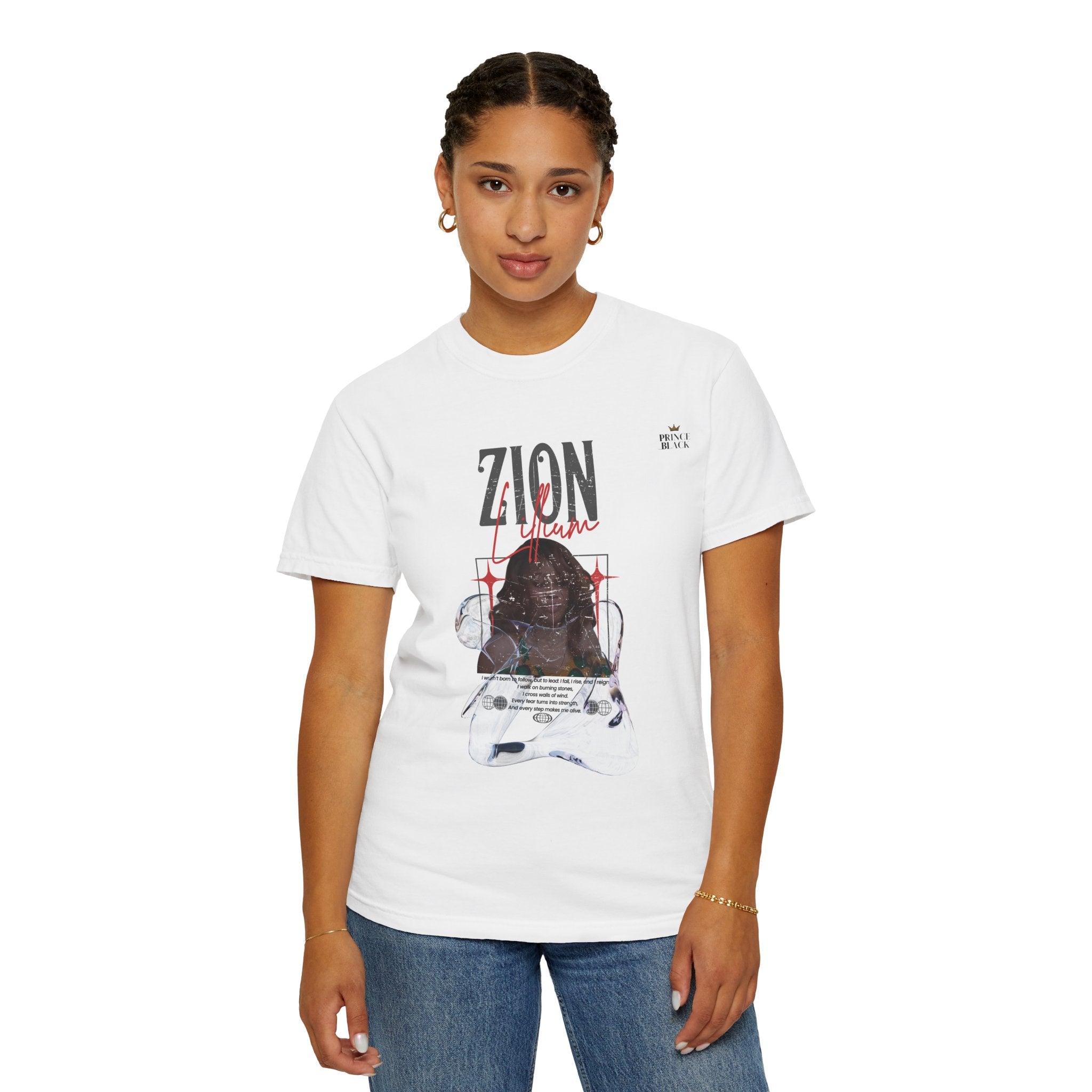 Comfort Colors® Unisex Garment-Dyed T-shirt with PRINCE BLACK LIMITED Contact Information