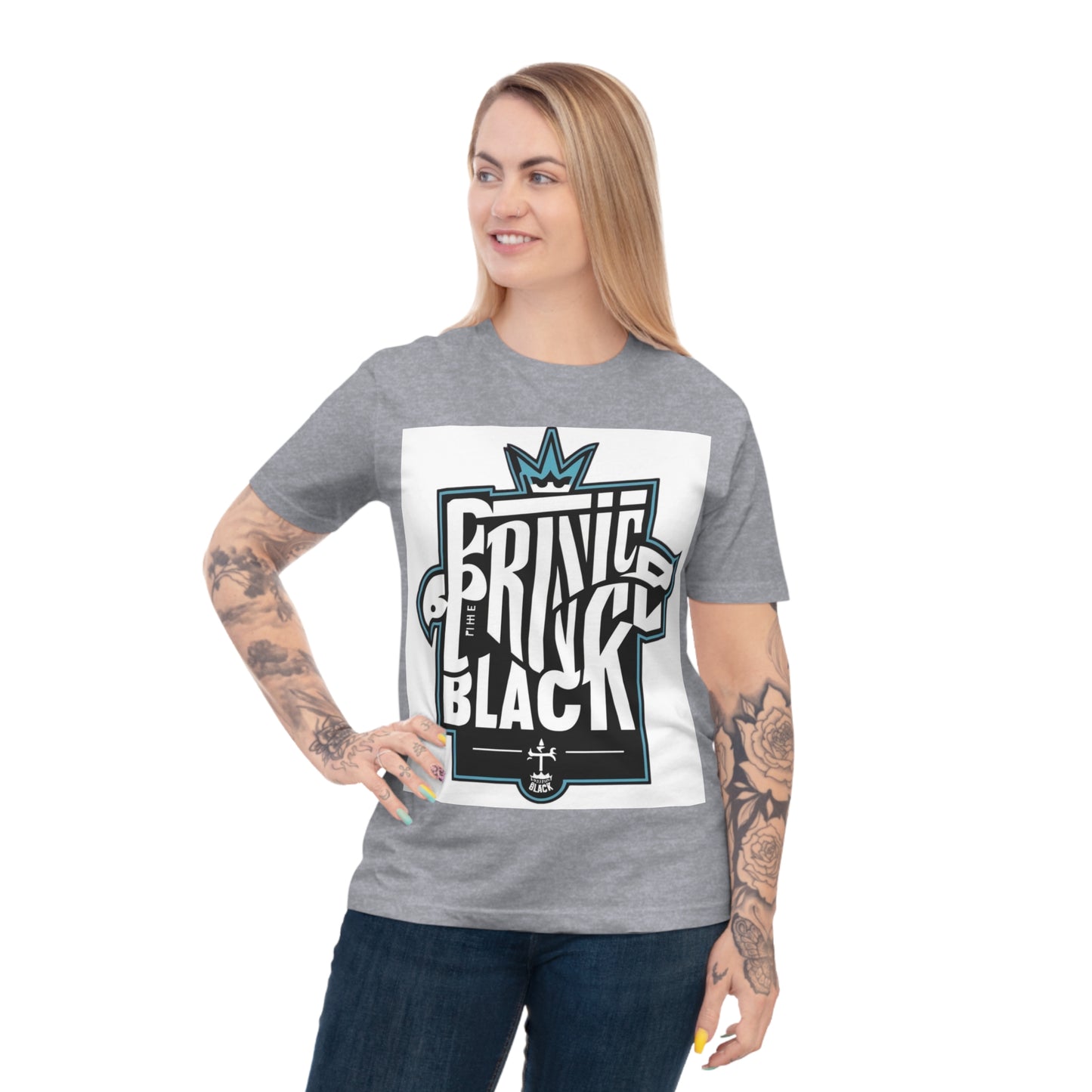 Unisex Classic Jersey T-shirt - "Prince in Black" Graphic Tee