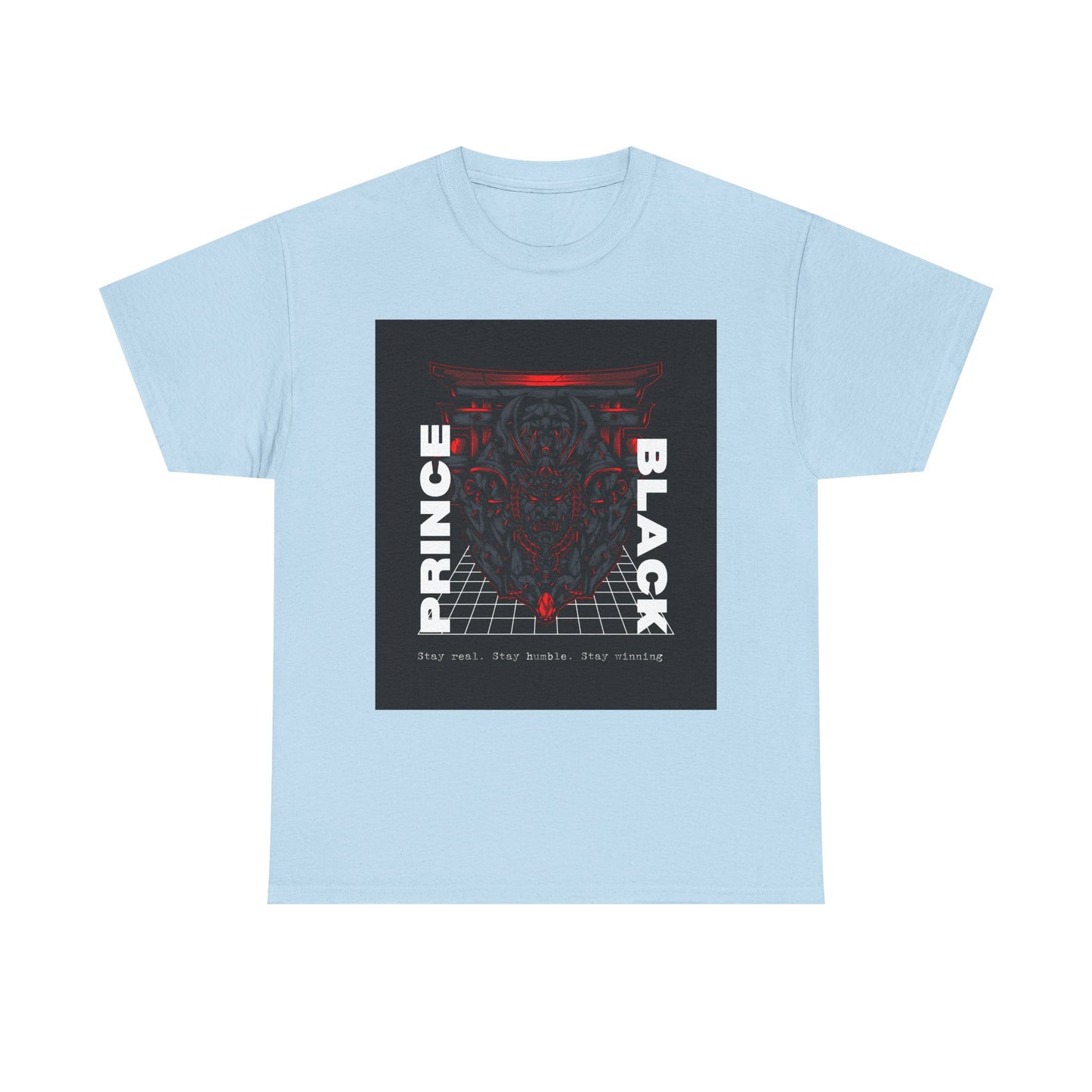 Heavy Cotton Tee - Stay Real Stay Humble Graphic Shirt
