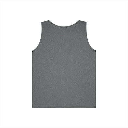 Inspirational Unisex Heavy Cotton Tank Top - "Do it with Passion or Not at All"