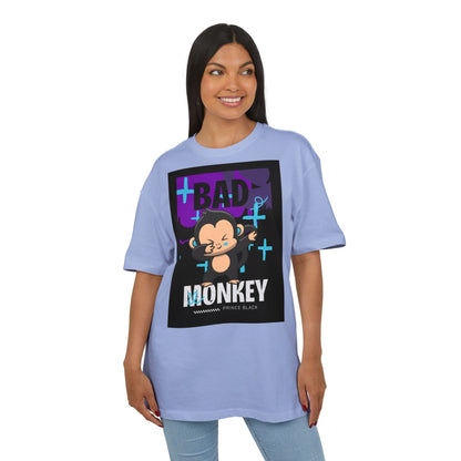 Bad Monkey Graphic Unisex Oversize Tee - Fun & Comfy Streetwear for Casual Vibes
