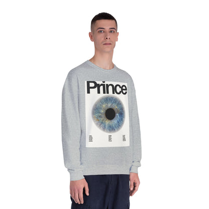 Prince Eye Graphic Unisex Crewneck Sweatshirt | Cozy Fashion for Music Lovers
