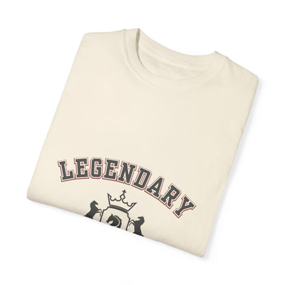 Legendary Prince Black Unisex Garment-Dyed T-Shirt