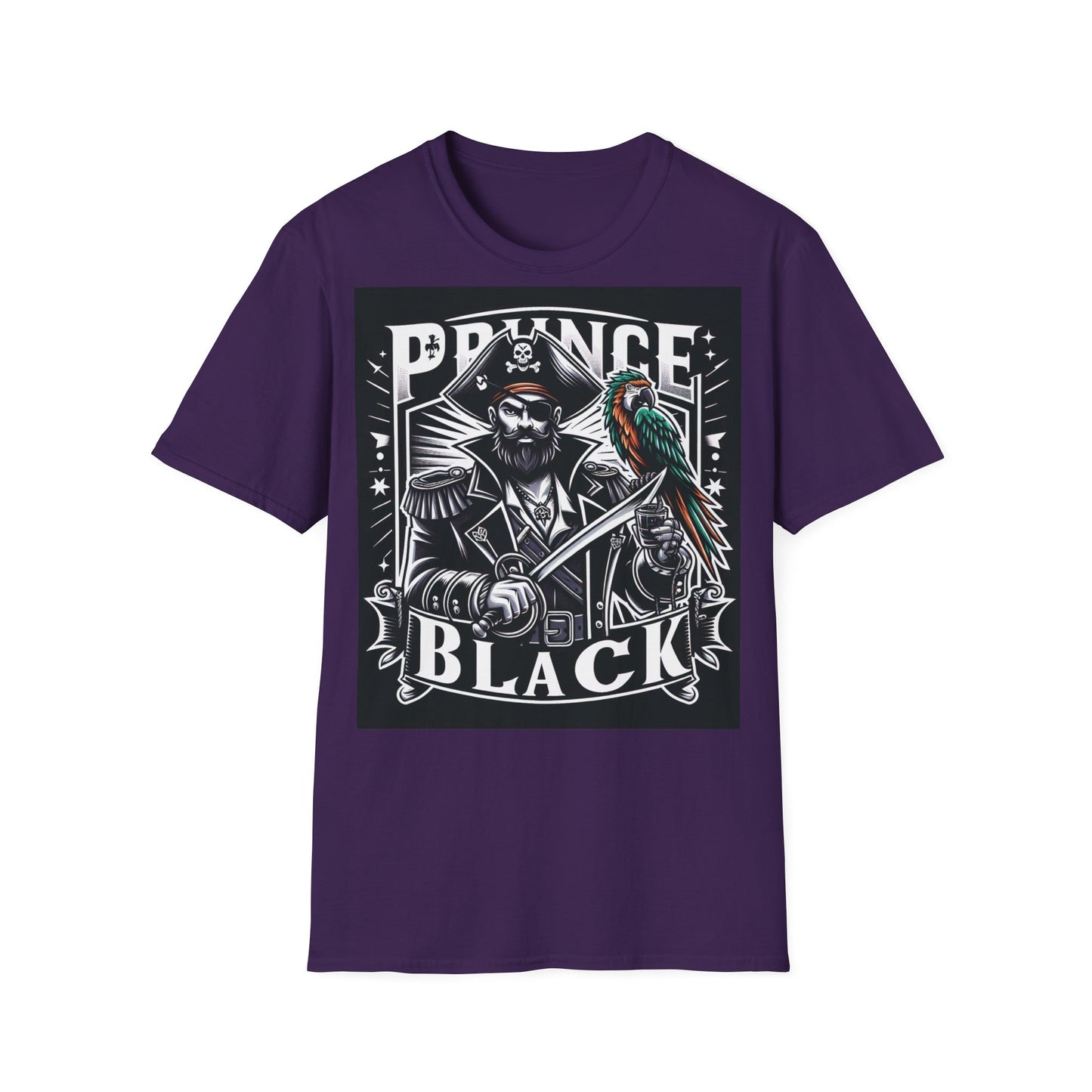 Pirate-Inspired Unisex Softstyle T-Shirt - Perfect for Adventure Lovers
