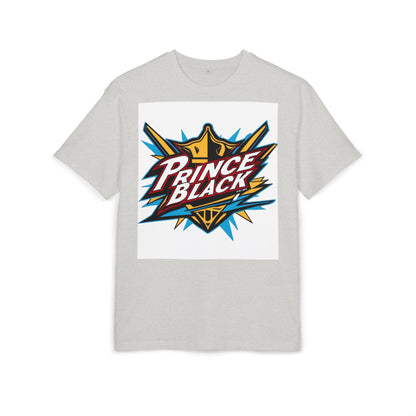 Unisex Oversized Tee - Energetic 'Prince Black' Graphic - Casual Streetwear 