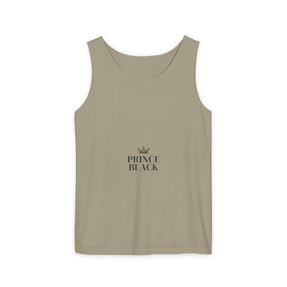 Stylish Unisex Tank Top - 'Prince Black' Design