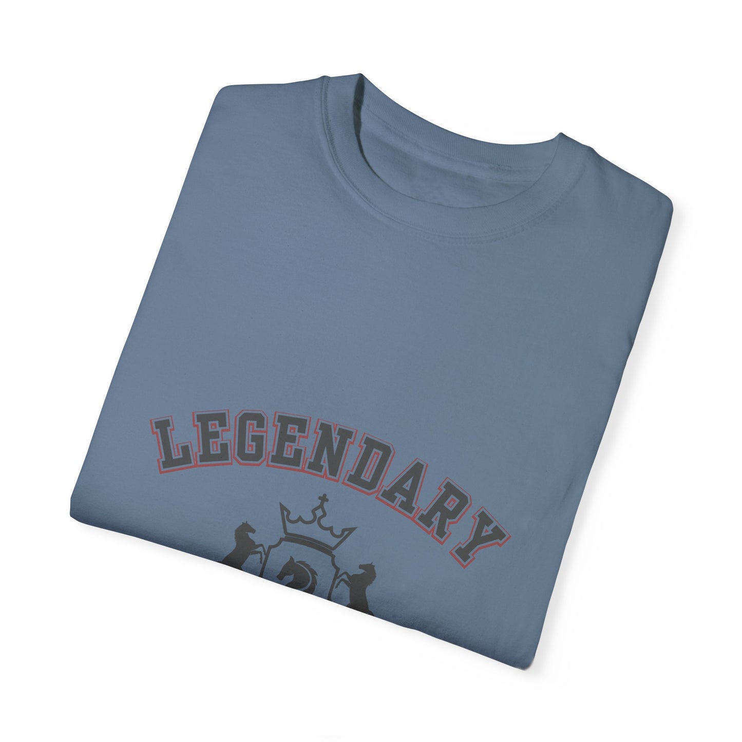 Legendary Prince Black Unisex Garment-Dyed T-Shirt
