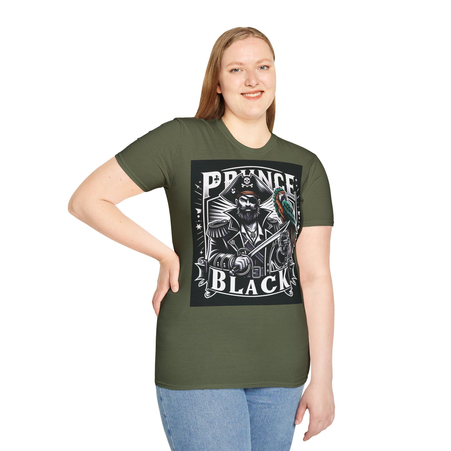 Pirate-Inspired Unisex Softstyle T-Shirt - Perfect for Adventure Lovers