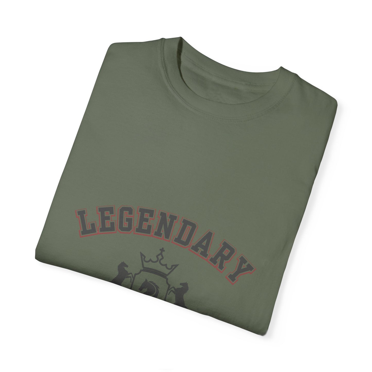 Legendary Prince Black Unisex Garment-Dyed T-Shirt
