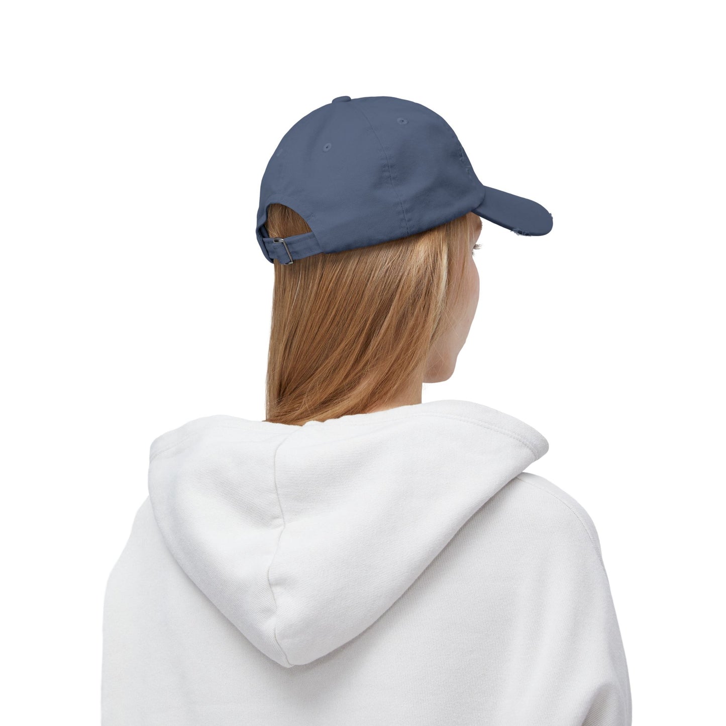 Distressed Cap - Stylish Prince Black Baseball Hat