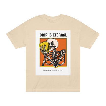 Skeleton Drip Is Eternal Unisex Classic Tee - Trendy Graphic Tee for Casual Style