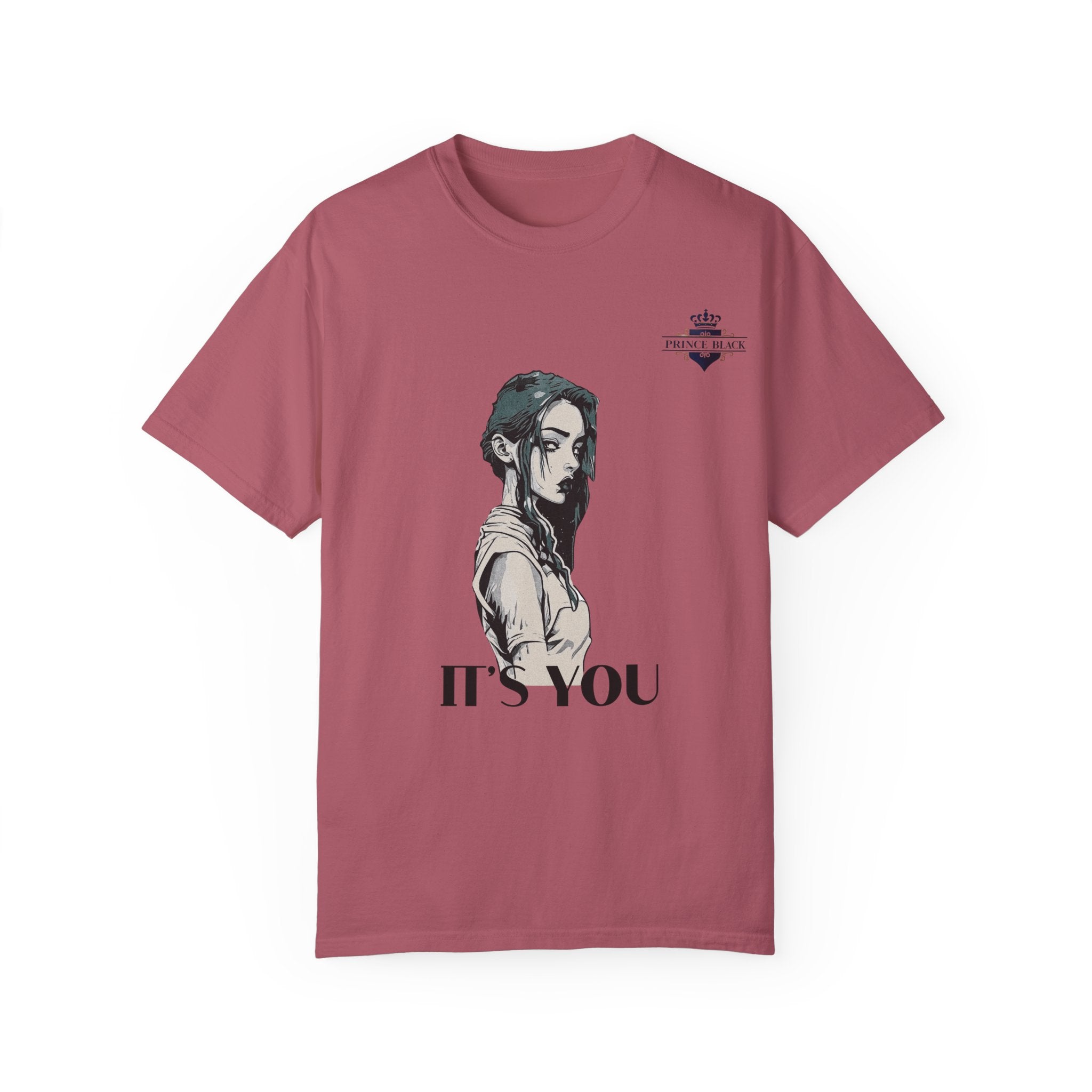 Unisex Garment-Dyed T-Shirt - 'It's You' Graphic Tee for Casual Wear