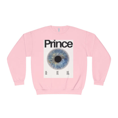 Prince Eye Graphic Unisex Crewneck Sweatshirt | Cozy Fashion for Music Lovers