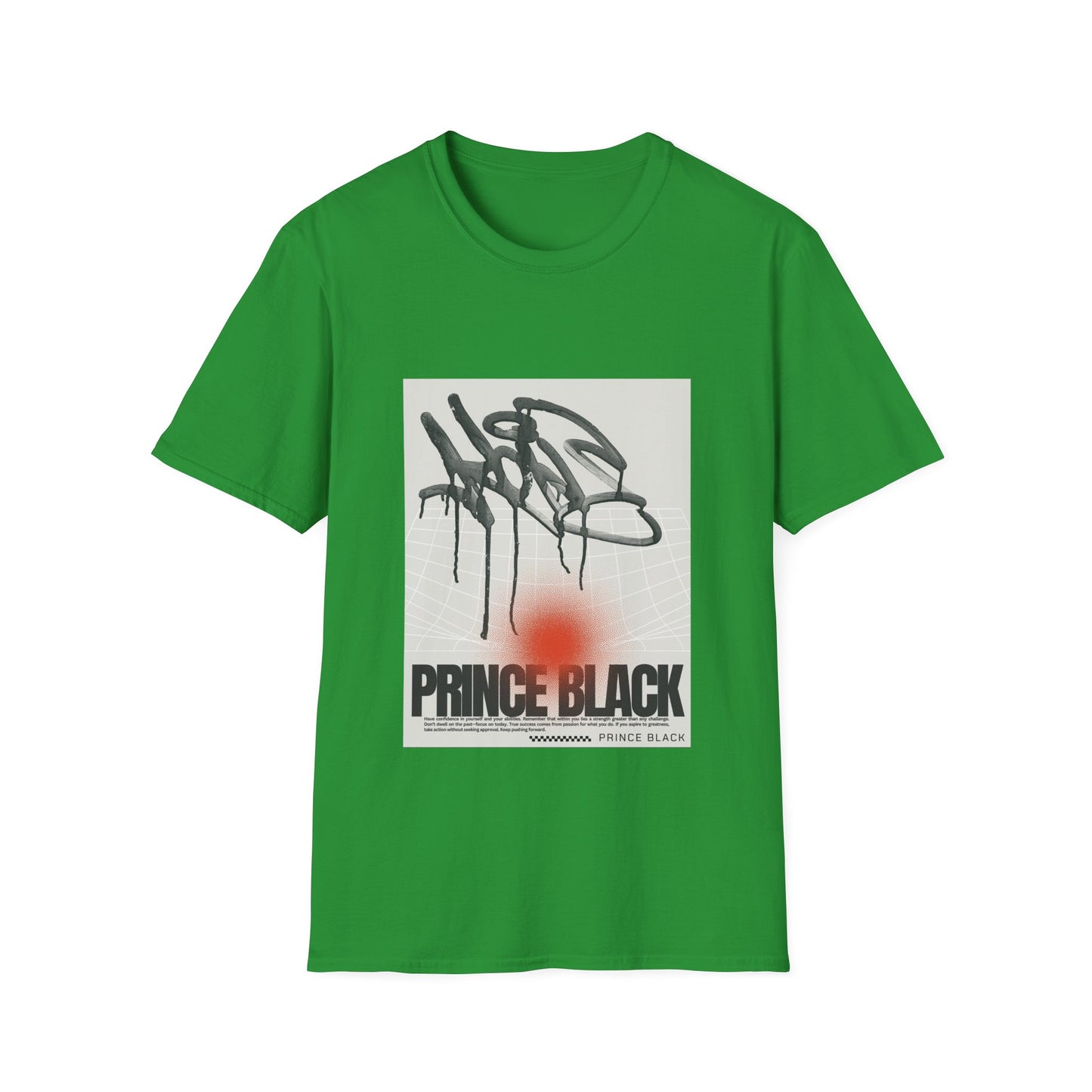 Unisex Softstyle T-Shirt - Trendy Graphic Tee with 'Prince Black' Design