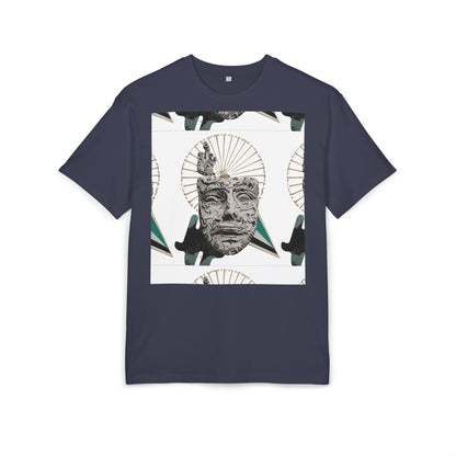 Artistic Oversized Unisex Tee | Unique Graphic Design | Trendy Streetwear