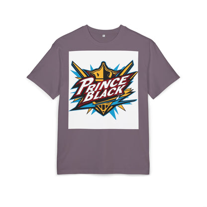 Unisex Oversized Tee - Energetic 'Prince Black' Graphic - Casual Streetwear 