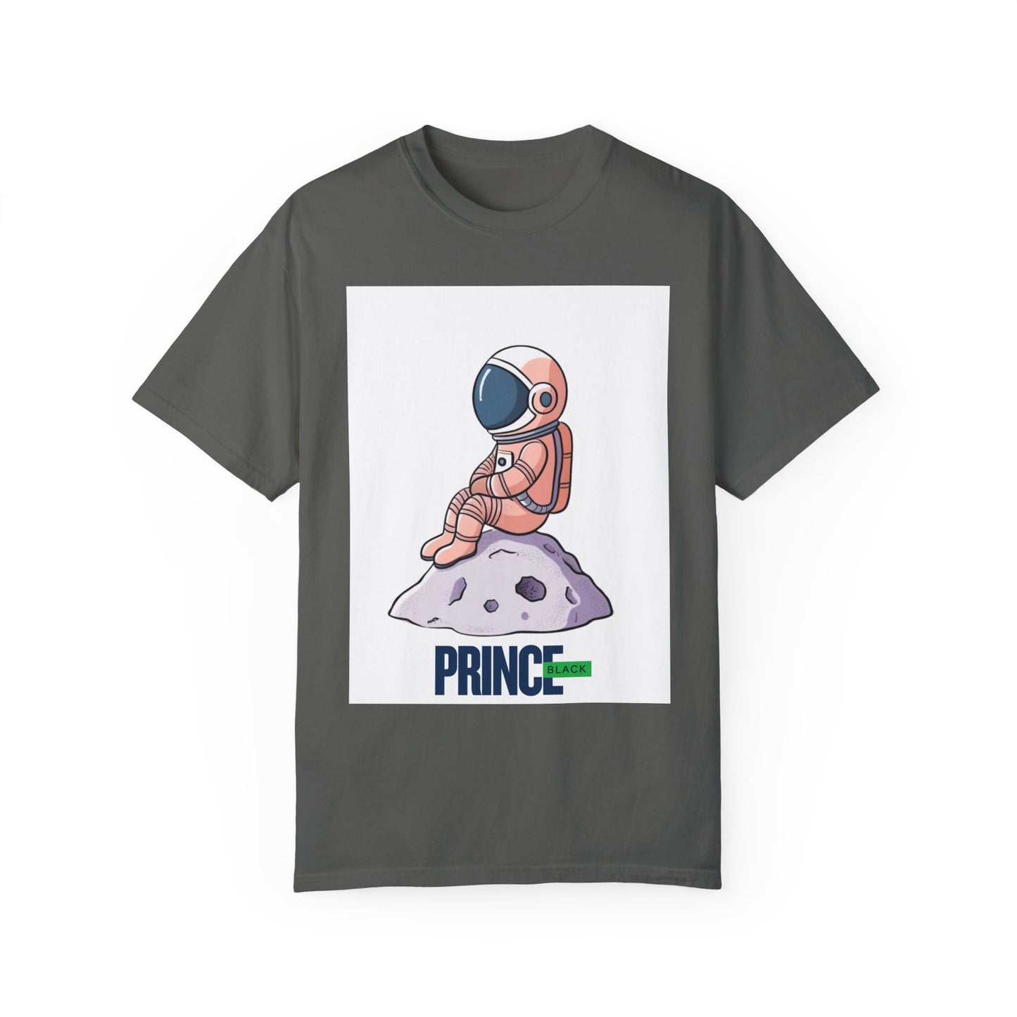 Cosmic Adventure T-shirt - Unisex Garment-Dyed Tee with Astronaut Design