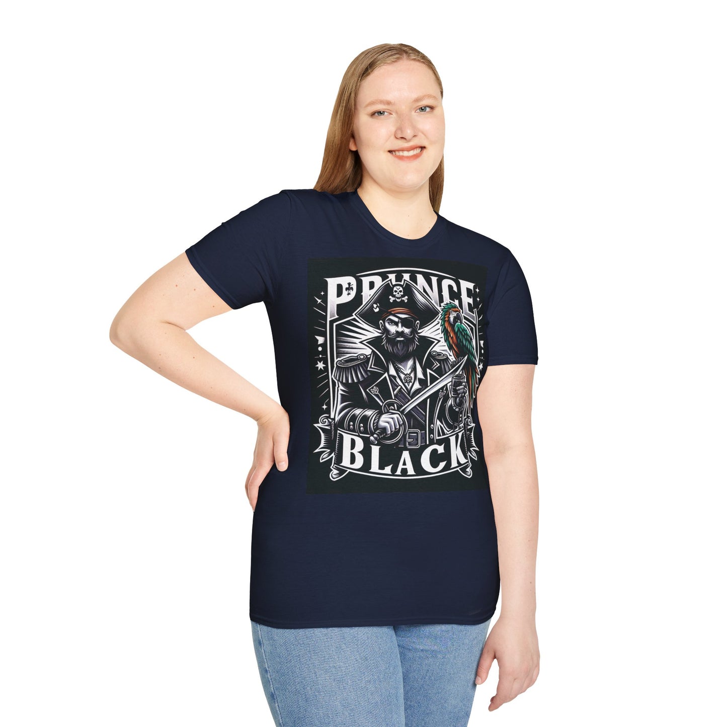 Pirate-Inspired Unisex Softstyle T-Shirt - Perfect for Adventure Lovers