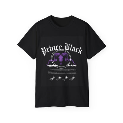 Prince Black Graphic Unisex Tee - Casual Streetwear T-Shirt